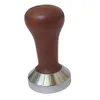 Tampers 495157.558mm Home Espresso Coffee Maker Coffee Bean Tamper Machined Coffee Tamper Base Barista Tool and Equipment Machine 230628