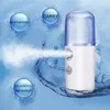 Ångare 30 ml Mini Nano Sprayer USB Nebulizer Fuktare Fuktande Hydrating Women Beauty Skin Care Tool 230628