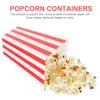 Dinnerware Sets French Fries Box Party Snack Container Popcorn Bucket Portable Serving Fried Containers Buckets Movie Night Paper