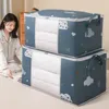 Storage Bags Comforter Bag Nonwoven Pillow With Zipper Closet Organizer Containers Durable Handles For Clothing