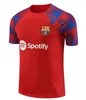 2024 Men Barcelona Tracksuit Soccer Jersey Barca Set Adult Training Suit 23 24 Kortärmad träningskläder
