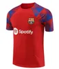 2024 hommes Barcelone SURVÊTEMENT football Jersey barca ENSEMBLE adulte TRAINING SUIT 23 24 vêtements d'entraînement à manches courtes