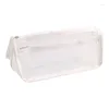 Bärbar blyertspåse Clear Marker Pen Bag For Cosmetics Stationery Small Craft