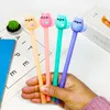 Pens 36 Pc/Lot Sweet Love Heart Cat Water Signature Gel Ink Pen/ Student Office Children Gift Prize /Creative Stationery