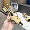 designer women Summer slippers designer sandals flat-bottomed loafers ladies with frame flip flop slide Slideshow 15 style