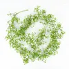 Decorative Flowers 175cm Artificial Baby Breath Flower Vines Faux Gypsophila Garland Wedding Party Decorations Home Room Garden Outdoor Arch