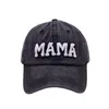 Visiere Mama Lettera Mini Protezione solare regolabile Berretto da baseball Primavera Estate Ombra Donna Bambino Cappello papà 230627