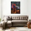 High Quality Reproductions of Paul Gauguin Paintings The Magician of Hivaoa Handmade Canvas Art Contemporary Living Room Decor