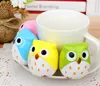 Affiainer da 24 pezzi Cartoon Owl Affittatore Affila del Gufo carino Affittatore Student Stationery Premio all'ingrosso