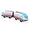 ElectricRC Spoor RC Elektrische Trein Magnetische Trein Diecast Slot Speelgoed Geschikt voor Standaard Houten Trein Spoor Houten Spoorweg kinderspeelgoed voor jongen 230628