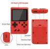 3.0 Pouces 400-en-1 Joueurs de jeux portables Jeux Mini Console de jeu vidéo rétro portable Support TV-Out Câble AV 8 Bit FC Jeux avec contrôleur Gamepad pour enfants Cadeau DHL