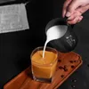 Pot à Lait Revêtement Antiadhésif Lait Moussant Pichet 150350600ml Acier Inoxydable Cappuccino Espresso Cuisson À La Vapeur Pichet Mousseur Tasses Pot À Lait 230628