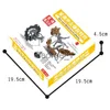 Minifig Ground Fissure Explosion Platform Impact Effect Model Action Figure One Piece Ace Fire Scenes Toys Special Effect Stand Base Toy J230629