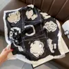 2023 Luxury designer silk scarf High quality bib-style square scarf Women's fashion scarf 4 seasons gold and silver thread plaid Printed pattern 10 colors with gifts