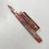 Pennor Kaigelu 316a Fountain Pen Saffron Akryl Celluloid Iridium Ef F M NIB Classic Pen Beautiful Marble Patterns Business Ink Pen