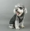 Nouveau chien vêtements noir purée Cool chien gilet complet classique lettre mode chiot gilets été extérieur Bichon Schneider vêtements