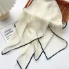 Schals Sommer Sonnencreme Schal Hijab Quadrat Schal Dünne Weiche Hals Halstuch Büro Dame Taschentuch Bandana Solide Stirnband