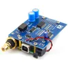 Amplifikatörler AK4497 ES9038 AK4493 Ses Amplifikatörü DIY Koaksiyal Fiber Çıkışı DSD512/PCM384 32bit