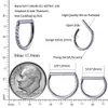 Nabel-Klingelknopfringe rechts Grand ASTM 36 D-förmiger Septum-Clicker-Nasenring Daith Helix Tragus Knorpelbolzen Ohrpiercing 230628