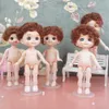 Dolls Nude Body BOY Cute Face BJD Doll 13 Joint 16cm Blue Yellow eyes Little boys Make Up Toy kids Gift 230629