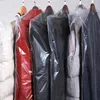 Parapolvere 100 pezzi Rotolo di vestiti usa e getta Sacchetto di plastica Borse per indumenti impermeabili Guardaroba Abbigliamento appeso Cappotto 230628