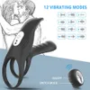 Massager Paar Vibrator Cock Penis Ring Draadloos Remote trillende cockring vertraging ejaculatie g-spot voor mannen vrouwen