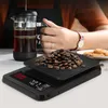 Hushållsskalor Precision Electronic Kitchen Scale 5KG0.1G 10KG1G LCD Digital Drip Coffee Scale With Timer Weight Balusion Scale 230628