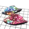 Chapeaux à large bord seau été Harajuku chapeau ciel étoilé imprimé dégradé Tie Dye Graffiti crème solaire extérieur casquette de pêcheur pliable 230629