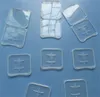 Boîte de mémoire standard 2 en 1 porte-cartes porte-cartes Micro SD TF stockage de cartes boîtes en plastique transparentes JL1353