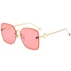 22% OFF Wholesale of sunglasses New Large Frame Polarized for Women Color Film Sunglasses Fashion Toad Mirror 0294