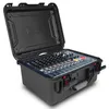 Verstärker professioneller 8way -Mixer mit Stromverstärker, Hochleistungs -Outdoor -Leistung mit Bluetooth -Soundpaket