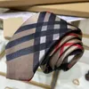 Mens Business Ties Designer Silk Neck Tie Classic Woven Handmade slips Män