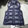 Gilet con cappuccio da uomo di lusso da uomo di marca Gilet da donna con piumino Bormes Gilet invernale con stemma ricamato sul petto Capispalla calda Giacche b1