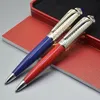 Pens Limited Edition R Series Metal Ballpoint Pen High Quqlity CA Ball Pens Office School Writing Stationery avec Gem Top
