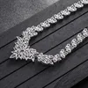 Collier boucles d'oreilles ensemble SINZRY bijoux exquis zircon cubique Chokers ange amour brillant ensembles de mariage mariée