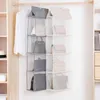 Storage Boxes Hanging Organizer Vertical Mounted Purse Bag 3 Sizes Container