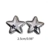 Stud Earrings Star Earring Five-Pointed Stud-Earring Punk Boho Shiny-Earrings Valentines Day Gifts For Couple Jewelry