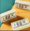 Papieren Servetten Servetten 10 Vel Honderd Us Dollar Bill Servet Geld Fl Print 2 Zijdig 100 Rekeningen Stack Copy Drop levering Otl8V