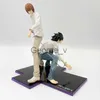 Minifig 24cm Death Note Anime Figure Light Yagami L Action Figure 1160 # Yagami Light 1200 # L Lawliet Figurine Modello da collezione Doll Toy J230629
