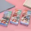 Canetas 48 PCs/lote kawaii pirata prensa gel Pen fofo