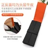 Bags Wancher Genuine Leather Fountain Pen Case Cowhide 3 Pens Holder Pouch Sleeve Pencil Bag Office Accessories