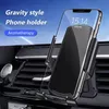 Schwerkraft Auto Halterung Für Handy Halter Auto Air Vent Clip Ständer Navigation Halterung Für iPhone Für Huawei Samsung Zubehör