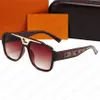 Designer Sunglass Shades Fashion Lunettes de soleil Side Pattern Classic Sun glass Print Goggle Adumbral 5 Color Option