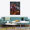 High Quality Reproductions of Paul Gauguin Paintings The Magician of Hivaoa Handmade Canvas Art Contemporary Living Room Decor