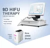 Multifunktionell 3D HIFU -maskin Ansikte Lyftande hudsträngande högintensiv fokuserad ultraljud HIFU Wrinkle Removal Anti Aging