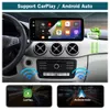 10.25 "eller 12.3 '' Qualcomm Android 12 för Benz B Class W246 2016-2019 CAR RADIO GPS Navigation Bluetooth WiFi Head Unit Screen