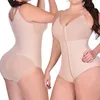 Kvinnors Shapers Nemolemon Shapewear midjetränare Slimming Magkontrollkorsettrem korrigerande underkläder Bulfer Plus Size Bodysuit