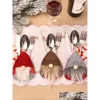 Christmas Decorations Swedish Santa Gnome Tableware Bag Fork Knife Cutlery Holder Sierware Party Table Dinner Decor Jk2011Xb Drop De Dhll9