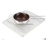 Outros Bakeware Aço Inoxidável Caldeirão de Chocolate Caldeira Dupla Tigela de Leite Manteiga Aquecedor de Doces Pastelaria Ferramentas de Assar Kd18 Drop Deliv Dhhos