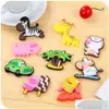 Fridge Magnets Cartoon Animal Magnet Carton Pvc Colorf Sticker Plastic Refrigerator 3D Cute Home Furnishing Decorate Drop Delivery Ga Dhfmn